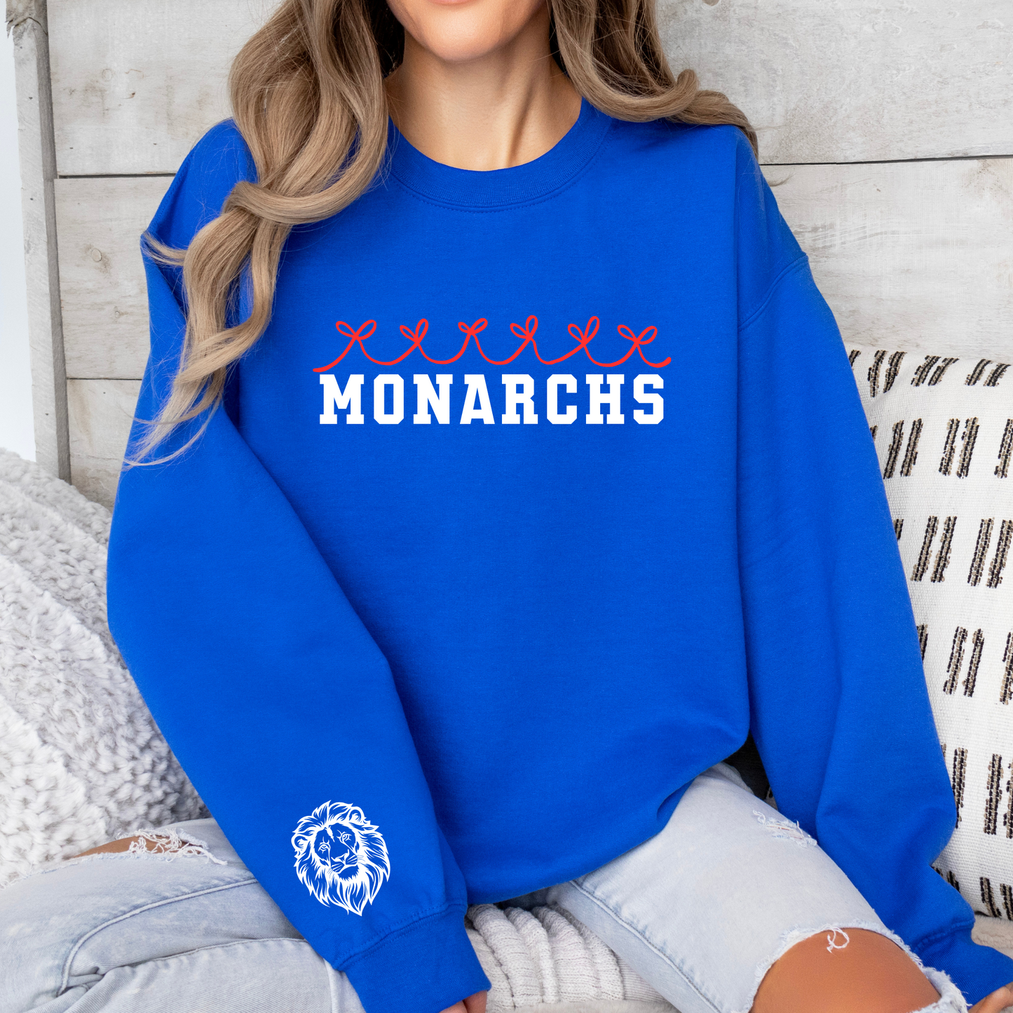 Coquette Monarchs Sweatshirt -Youth & Adult