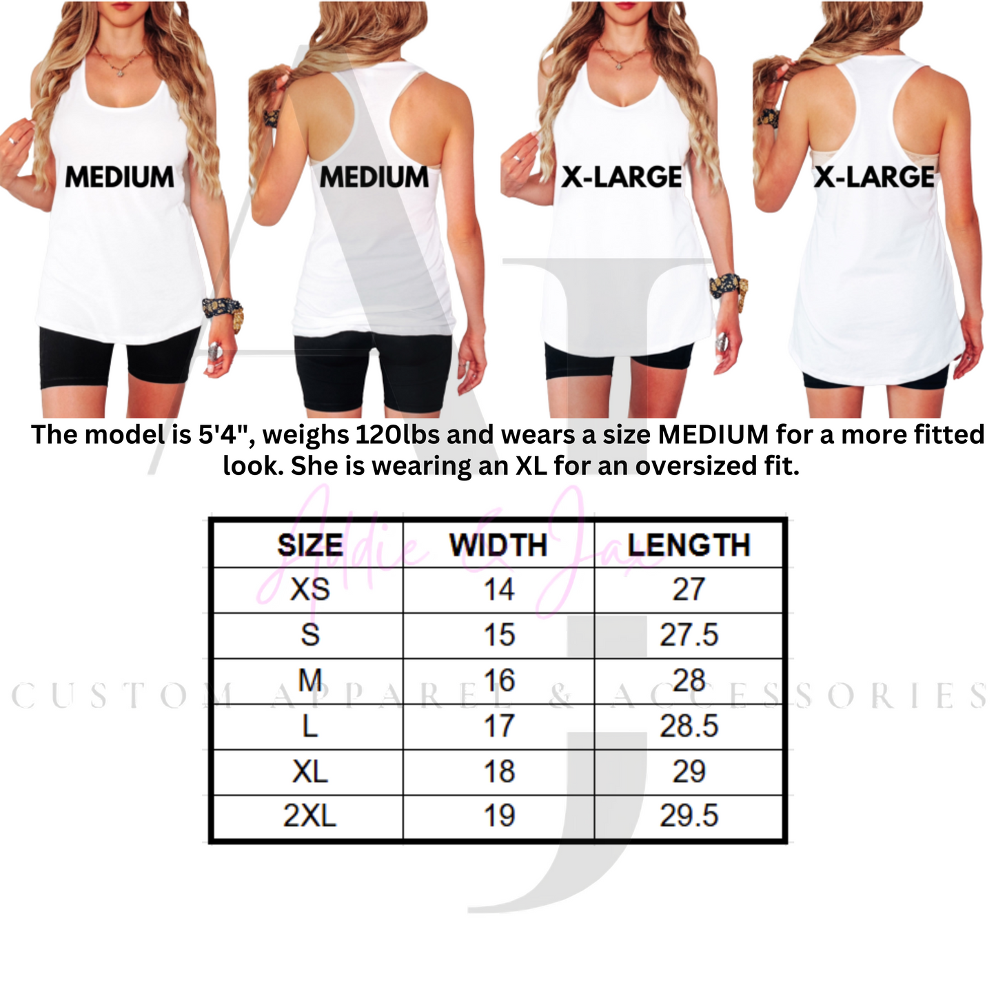 Amanda Black Fitness | Women's Racerback Tank Top