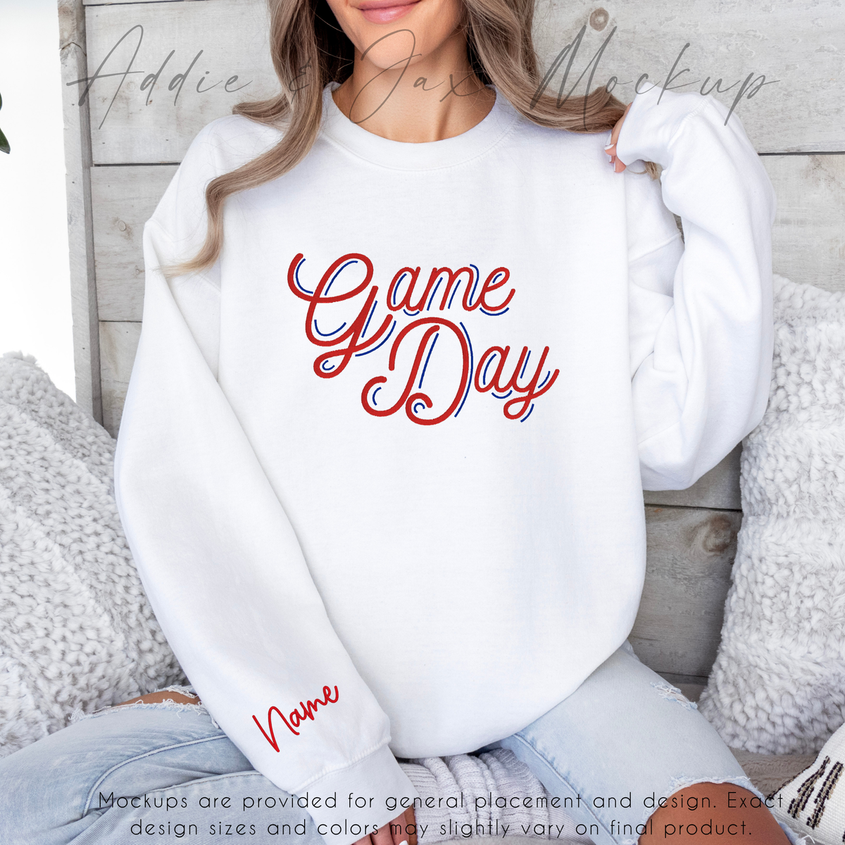 Game Day Custom Crew - Monarch Colors