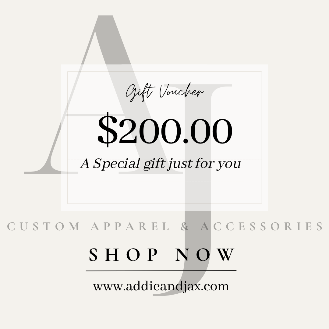 Addie & Jax Digital Gift Certificate