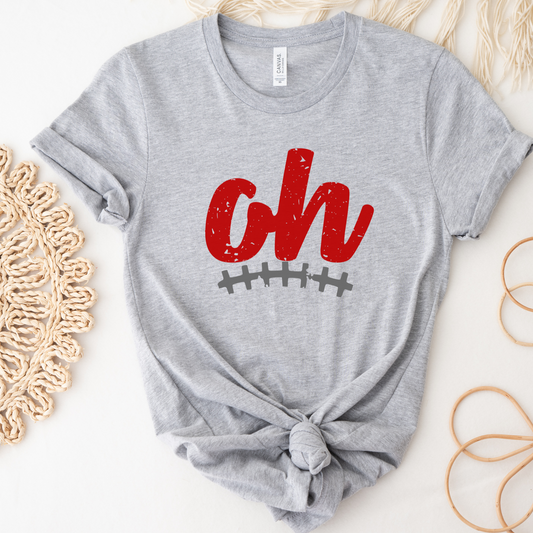 OH Football - Tee or Sweatshirt - Toddler, Youth & Adult