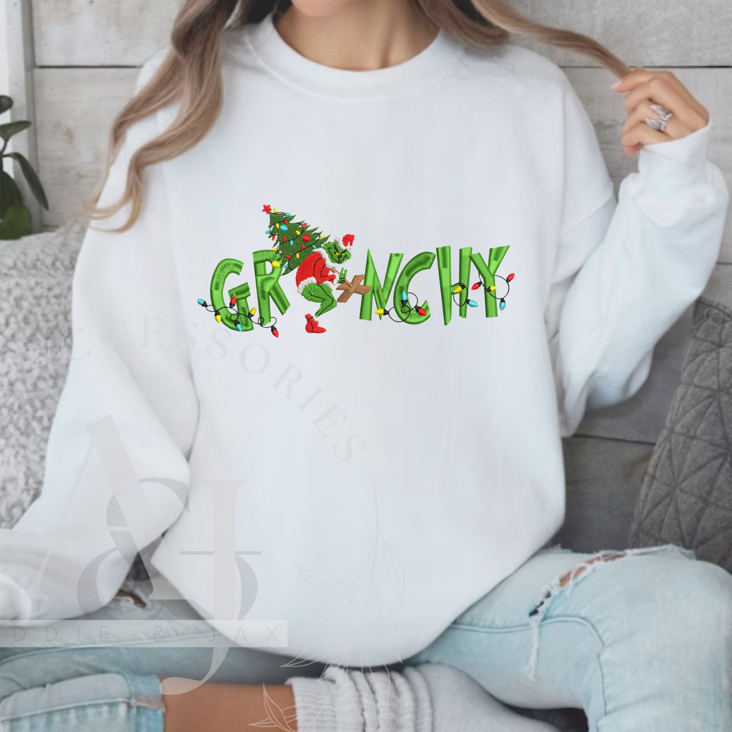 Embroidered -  Youth and Adult Unisex Sweatshirt