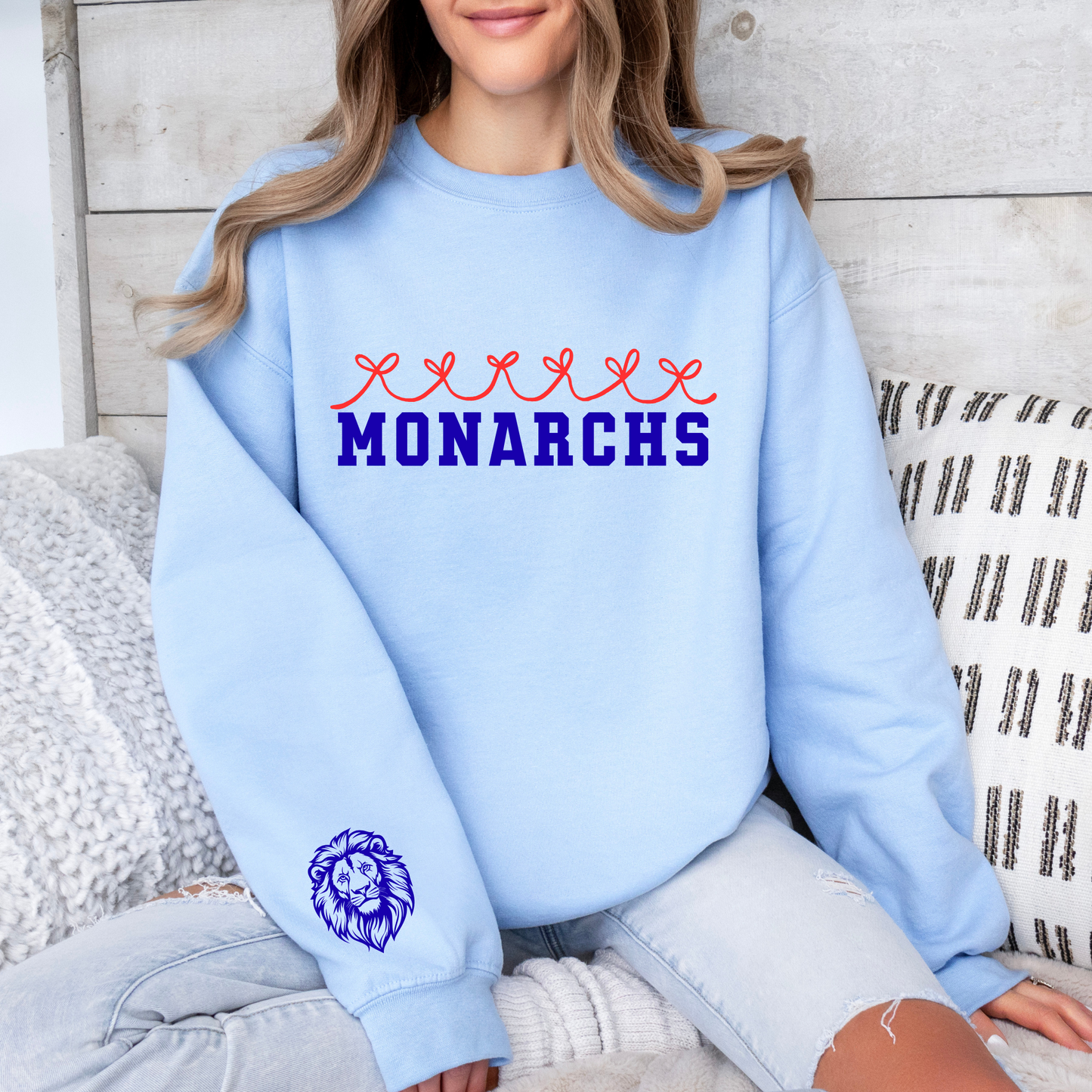 Coquette Monarchs Sweatshirt -Youth & Adult