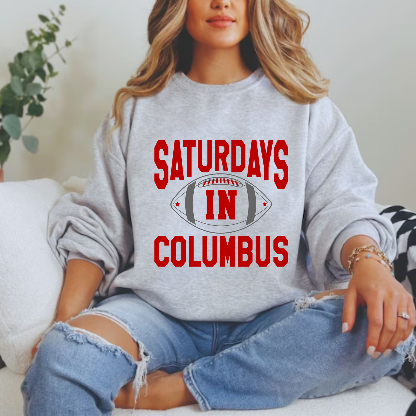 Saturdays in Columbus - Tee or Sweatshirt - Toddler, Youth & Adult