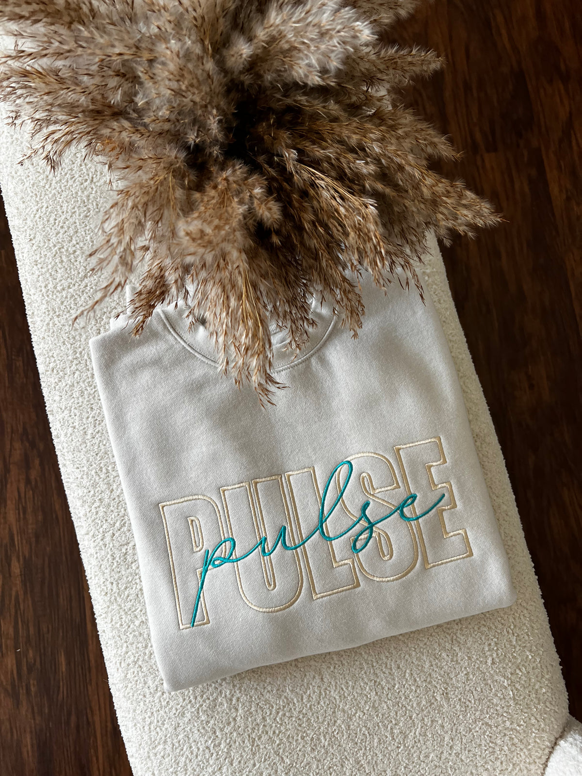 Pulse Yoga Unisex Crew Sweatshirt  - Beige