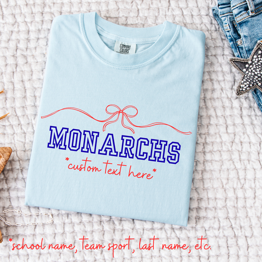 Monarchs Custom t-shirt- Youth & Adult