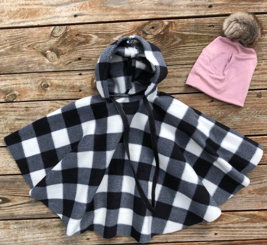 Fleece Poncho