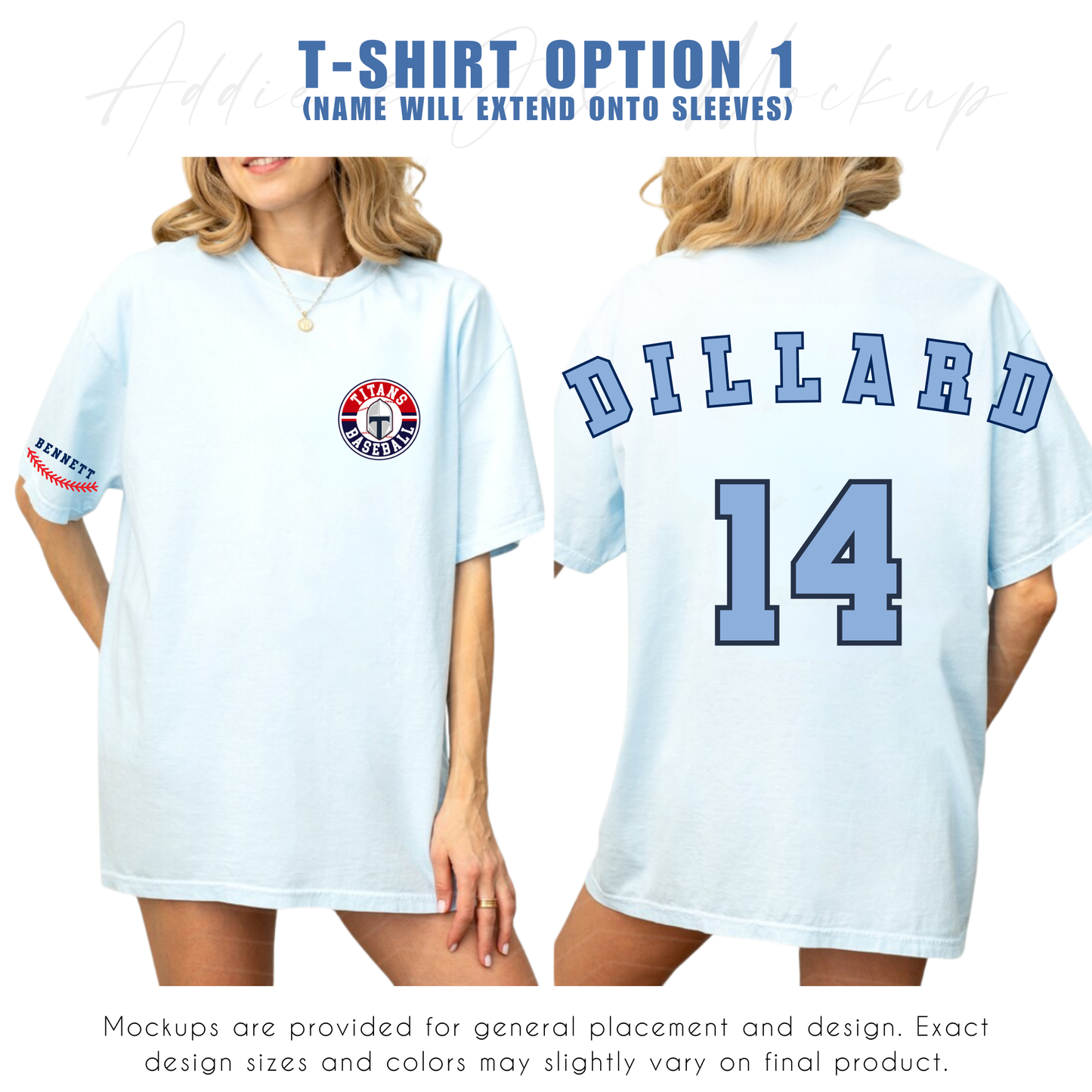 Titans Baseball - Short Sleeve Tee