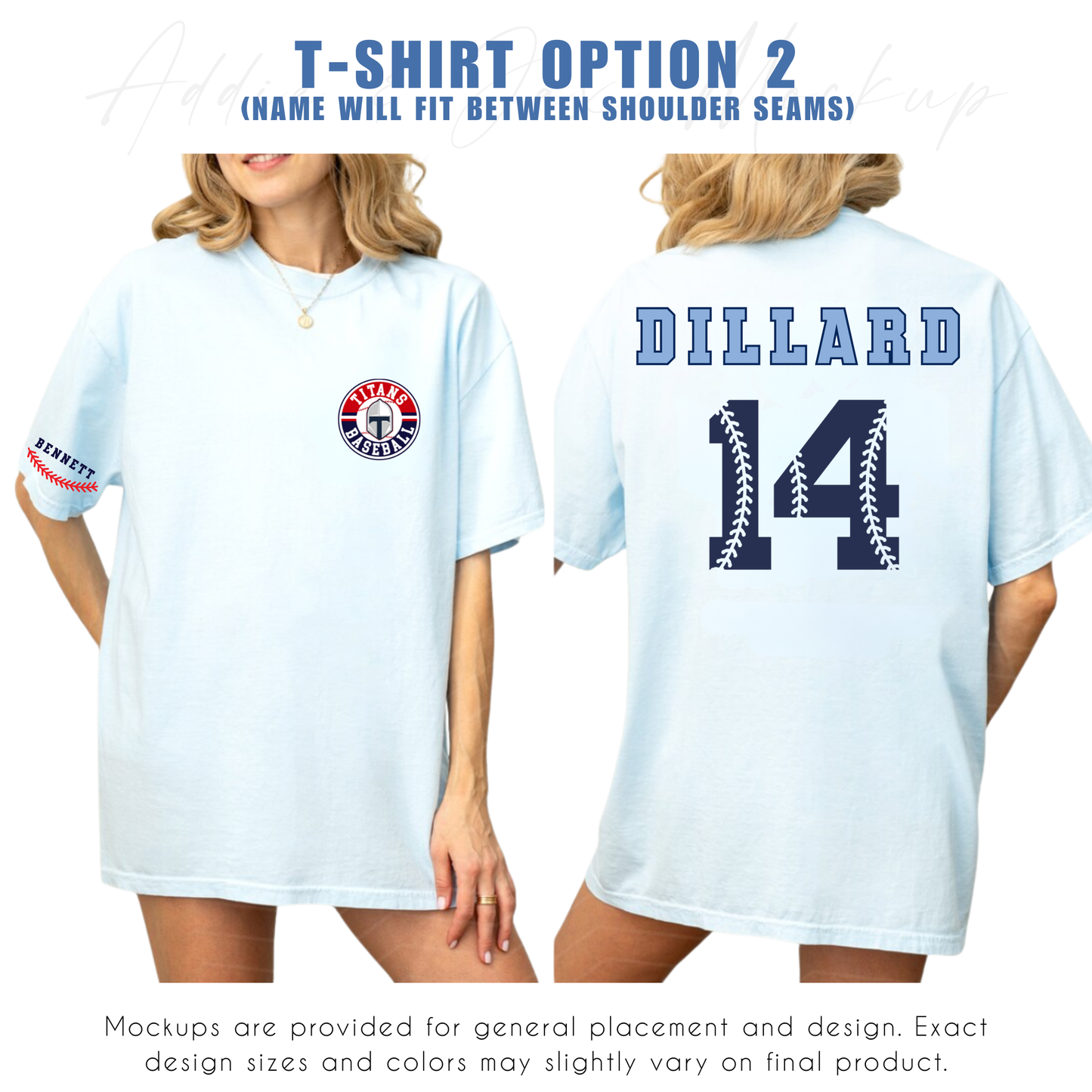 Titans Baseball - Short Sleeve Tee