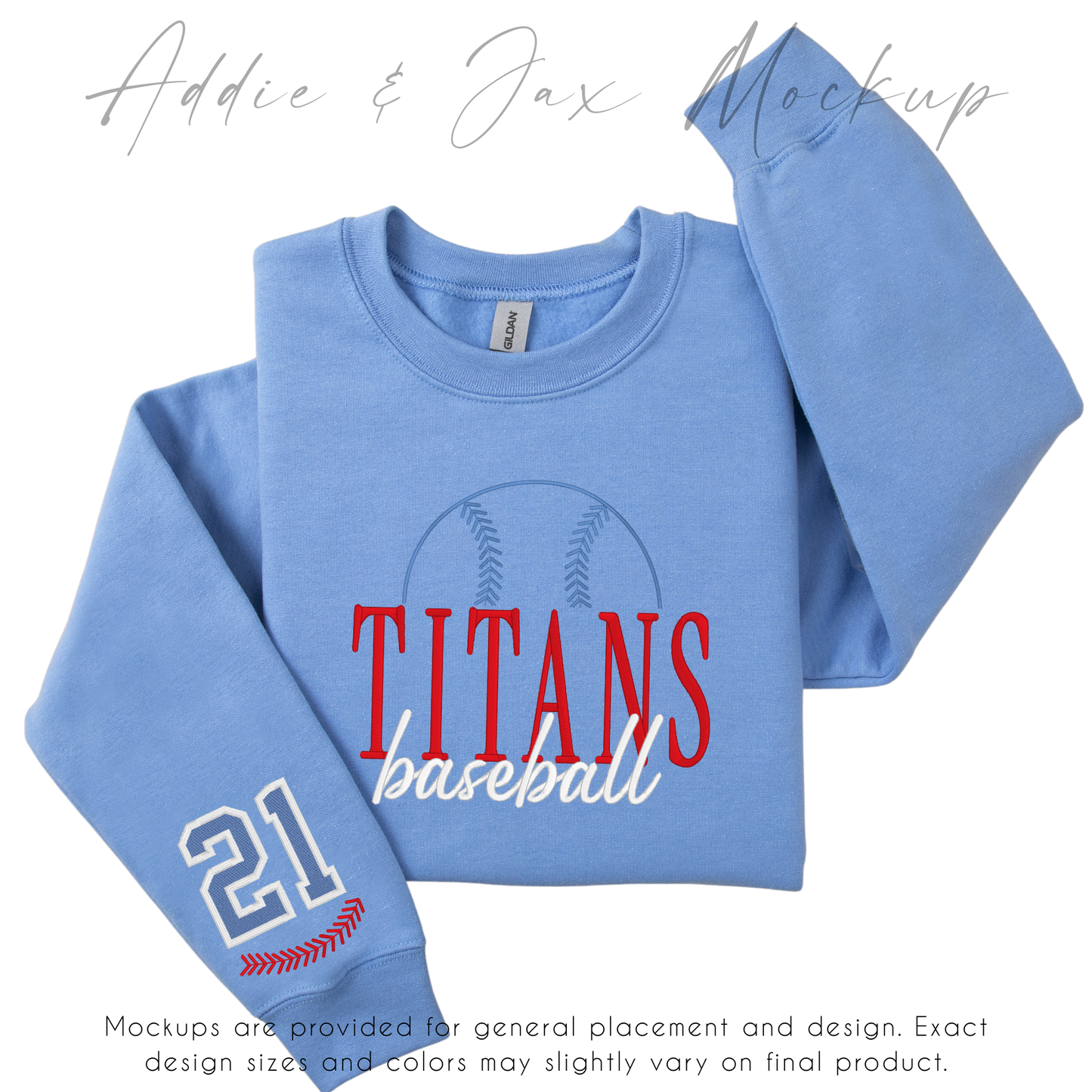 Titans Baseball | Carolina Blue