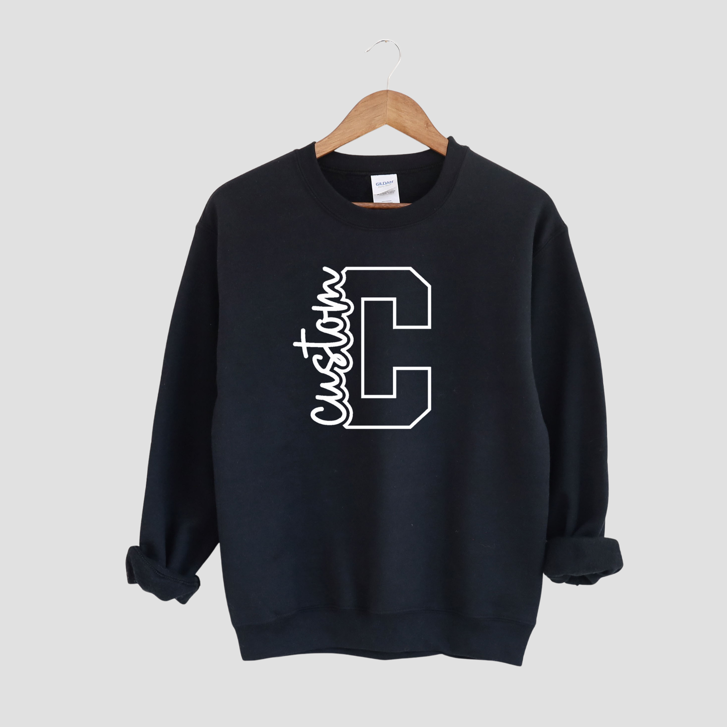 Custom Cutout Appliqué Letter and Script | Embroidery Digital File