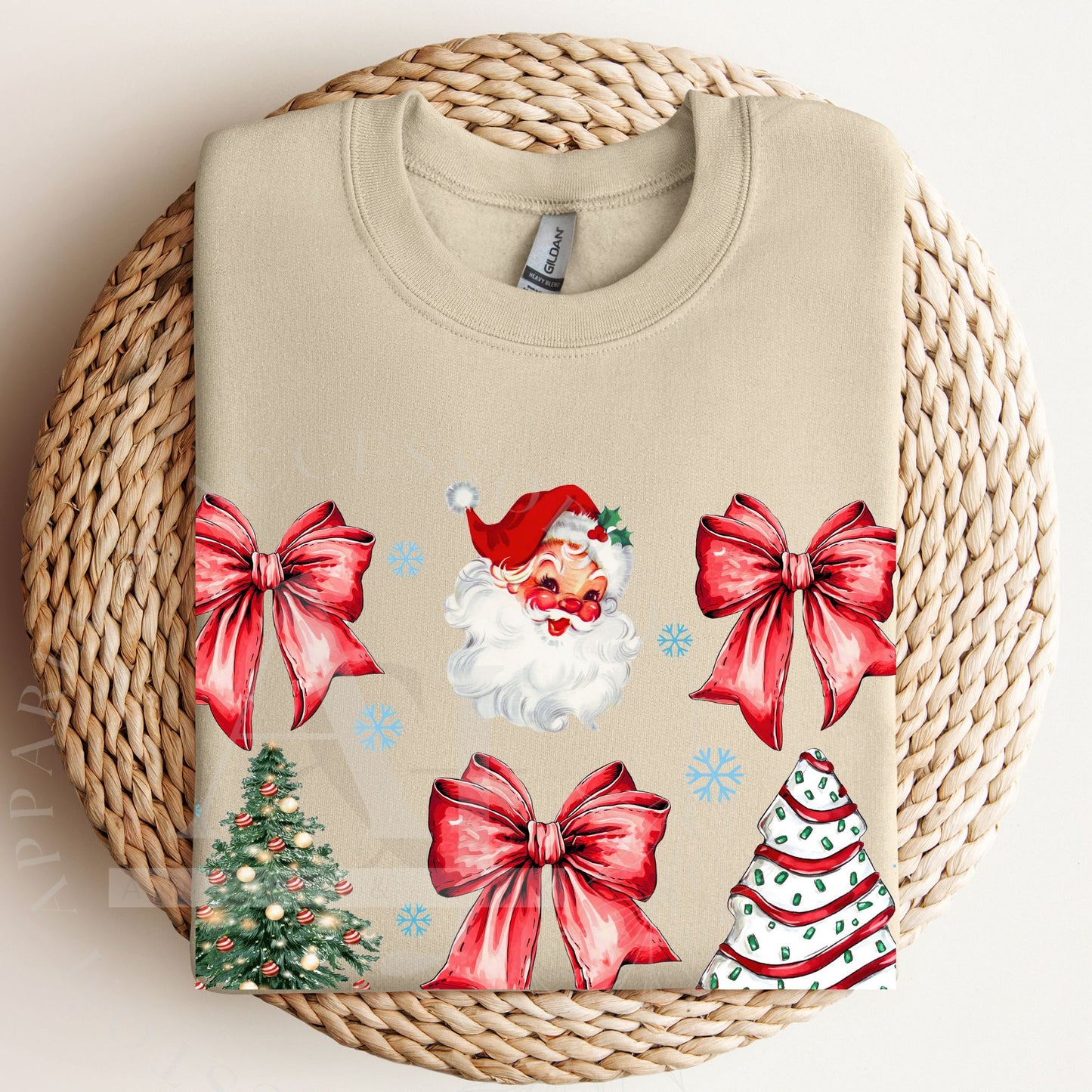 Christmas Coquette - Youth & Adult Unisex Sweatshirt