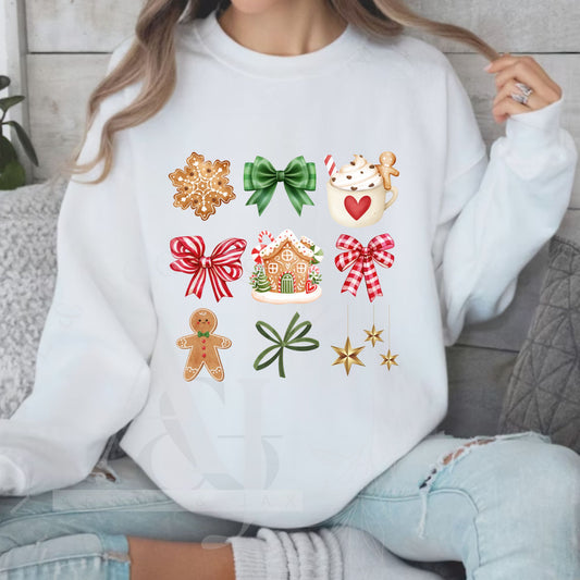 Gingerbread Coquette - Adult Unisex Sweatshirt